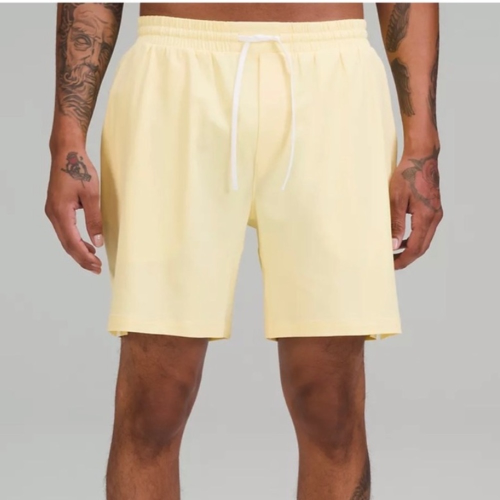 Lululemon Pool Short 7”‎ Size L In Caprese Yellow
